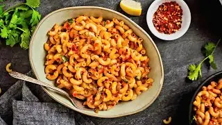 Street-Style Masala Macaroni (Spicy & Tangy)