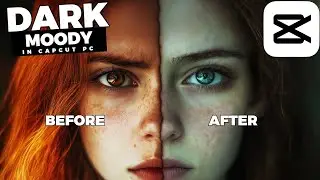 How To COLOR GRADE Dark And MOODY In CapCut PC