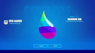 HOW TO FIND ALL RAINBOW INK IN FORTNITE!