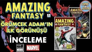 AMAZING FANTASY #15 (Türkçe - İngilizce Baskılar ) 🔍 ÇİZGİ ROMAN İNCELEME 10 #spiderman