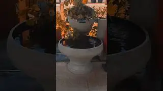 Cr&eacute;ation d'une #fontaine en ciment fibr&eacute;  #faitmain &agrave; #bouconvillers