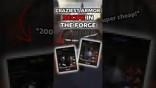 THE CRAZIEST ARMOR RECIPE IN THE FORGE! (Super Cheap!)