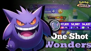 OneShot Wonders 😎: Gengar Was Insanely Broken With Dream Eater In Master Ranking ⬆️ | Pok&eacute;mon Unite