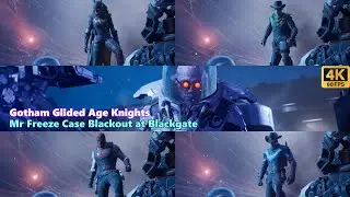 Gotham Knights DE TKI - Glided Age Mr Freeze Case Blackout at Blackgate