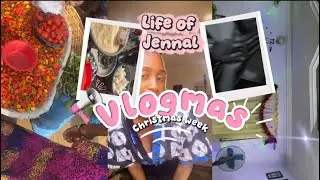 A week in my life|vlogmas|Christmas in Nigeria 🌸 #trending #christmas 