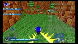Srb2 Modern sonic v6 spindash y dropdash abilities