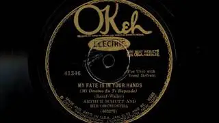 My Fate Is In Your Hands by Arthur Schutt and His Orchestra, 1929