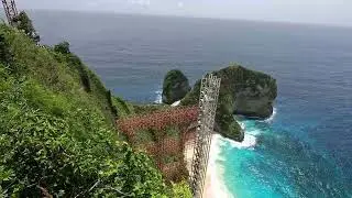 Kelingking Beach construction of elevator 30th of Dec 2025