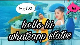 Hello hi :) / jannat zubair new song whatsapp status //hello hi status