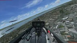 FSX - Glider flight over Lisbon - Ultra Realism 4K