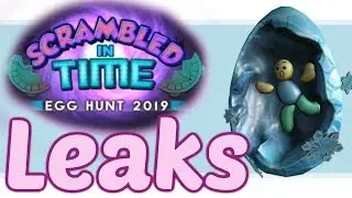 2019 ROBLOX Egg Hunt LEAKS part 2