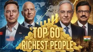 Top 60 Richest People in the World 2025 | Billionaires Comparison 🌍💰 | Compare Lab