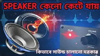 স্পিকার কেন কেটে যায়? | স্পিকার কেন জ্বলে যায়? | Sound System Problem Explained