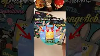 팝마트 스폰지밥 라이프트랜지션 단종?🔫 재입고메일 받고 주문완료!시크릿나오나요✨ #popmart #unboxing #spongebob #blindbox