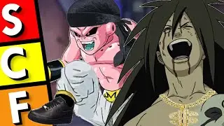 Ultimate Black Air Force Energy Anime Characters Ranking Tier List (ft. Synsei)