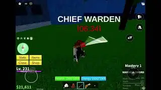 I GOT THE WARDENS SWORD!