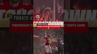 Throwback to Taylor Swift's first Chiefs game 🤩 #taylorswift #NFL #chiefs #traviskelce