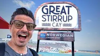 Not What We Expected! Great Stirrup Cay | NCL Private Island