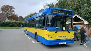 Riding MB379 from Ryde to Quarr Abbey on Wightrider 2025