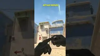 Mirage A Site Retake Smoke From CT CS2 #shorts