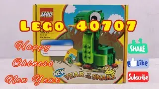 Lego Chinese New Year 40707: Year of the Snake Speedbuild 🐍🧧