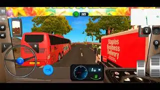 New Gameplay 😎 🚨india bus simulator 😯 city best road 🛣️#iaogamic #mobilegame 