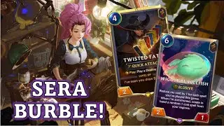 Glorious Burblefish! Seraphine/Twisted Fate - Masters Deck Gameplay Legends of Runeterra