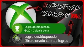 Los Logros en XBOX deben cambiar YA‼️