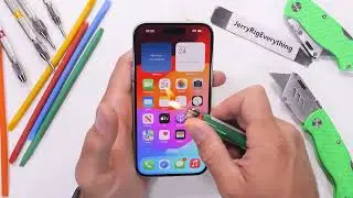 JerryRigEverything! iPhone 15 Durability Test - is Aluminum better than Titanium_!