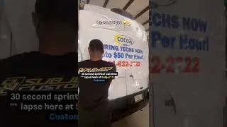 Sprinter Van advertising wrap decal. #automobile #carwrap #autorestyling #wrapsociety