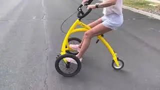 The Alinker in Action Downhill