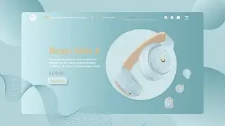 🎧Create a Stunning Headphone Website |Modern Header & Hero Section| HTML, CSS & JavaScript Tutorial💻