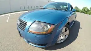 4K Review 2001 Audi TT 225HP MK1 AWD 225HP 6-Speed Manual Virtual Test-Drive & Walk-around