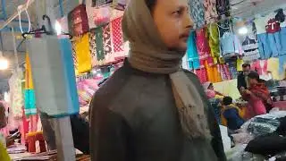 আমিনপুর নতুন হাট বসেছে নানা রকম জামাকাপড় কত সুন্দর লাগছে #hate #minivlog 