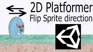 Unity2D Platformer Tutorial 003: Simple Flip Character Direction for Beginners