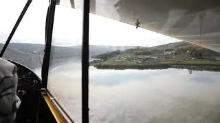 Windless day lake low pass with the Carbon Cub EX-2