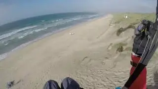 Dune Gooning (Paragliding) Hayle Towans
