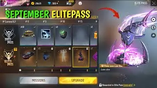 SEPTEMBER ELITEPASS FREE FIRE | SEPTEMBER ELITE PASS FREE FIRE 2022 | SEASON 52 ELITE PASS FREE FIRE
