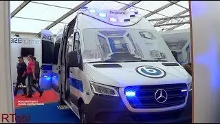 Bergadana 2018/ 2019 Mercedes Sprinter ambulance on the RETTmobil 2018 expo in Germany