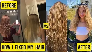 How I Fixed My Heat Damaged Hair