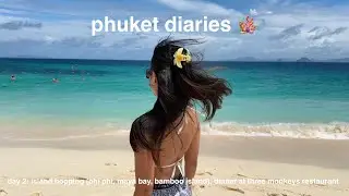 phuket diaries 🌺| day 2: island hopping (phi phi, maya bay, bamboo island), dinner at three monkeys
