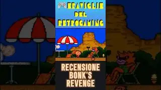 BONK'S REVENGE (Turbografx) #retrogaming #pcengine #platformer #recensione #gamingshorts