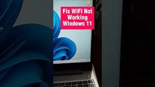 How to FIX Windows 11 Wifi Not Showing in 10 SECONDS