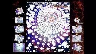 Touhou 9.5: Shoot the Bullet - Level EX: Mokou & Suika (No Commentary)