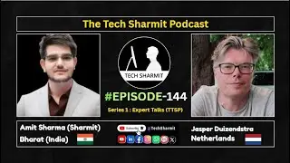 S1E144 – The Tech Sharmit Podcast: #GoogleDeveloperExpert Jasper Duizendstra | Expert Talks (TTSP)