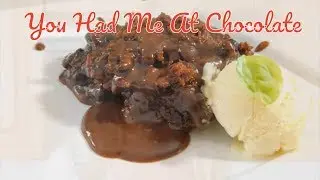 Chocolate self saucing pudding Super Easy Great for a Quick Pudding