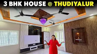 🏡 Spacious 3 BHK House for Sale l Thudiyalur l Coimbatore 