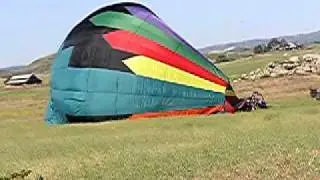 Hot Air Balloon Deflating