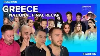 Eurovisionfun Reacts To The Recap of Greece Song Contest 2025 | Eurovisionfun