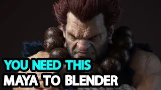 Дополнение Blender для пользователей Maya l Maya config pro